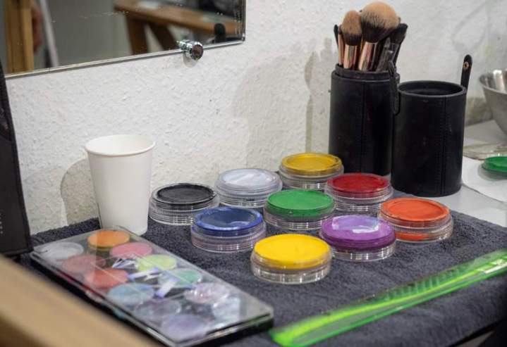 Equipement de body painting Metz